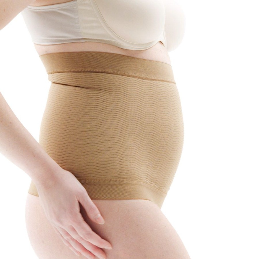 Solidea Abdomen And Arms | Micro-Massaging Elastic Abdominal Band Silver Wave Abdominal Band