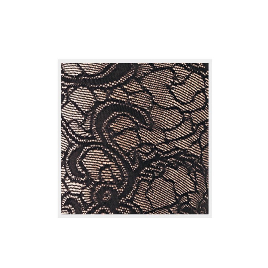 Solidea Support Tights (30 - 140 Den) | Lace Tights With Graduated Compression Rachel 70 Lace