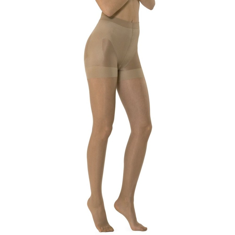 Solidea Support Tights (30 - 140 Den) | Graduated Compression Pantyhose Wonder Model 70 Sheer