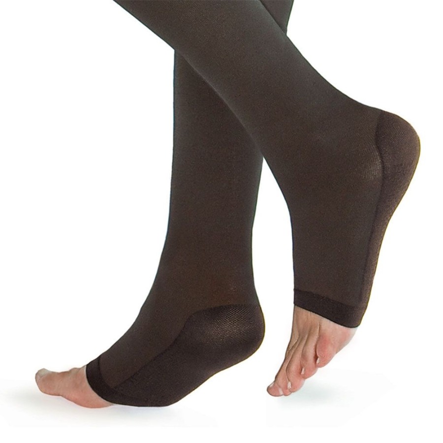 Solidea Tights For Men | Men'S Tights Open Toe With Graduated Compression 1St Class Therapeutic Dynamic Ccl. 1 Punta Aperta