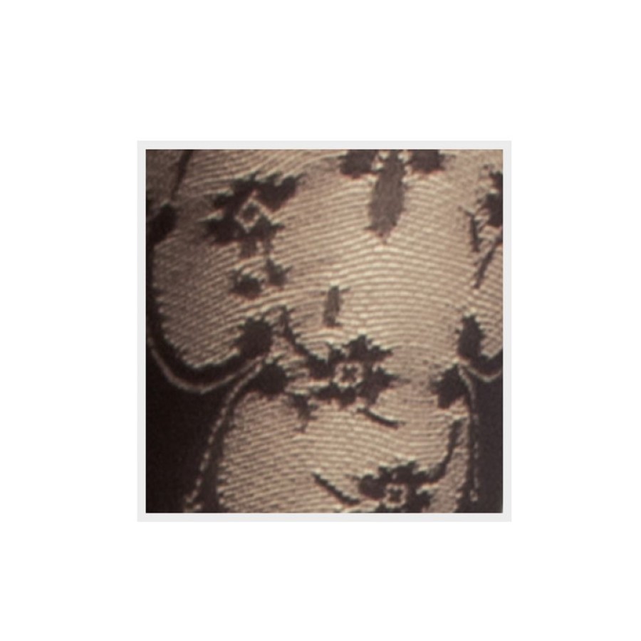 Solidea Support Tights (30 - 140 Den) | Lace Tights With Graduated Compression Miriam 70 Lace Nero