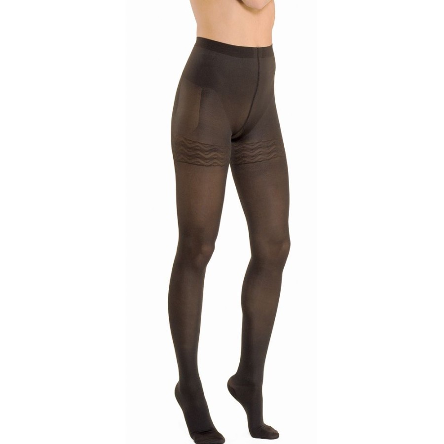 Solidea Support Tights (30 - 140 Den) | Graduated Compression Pantyhose Wonder Model 140 Opaque