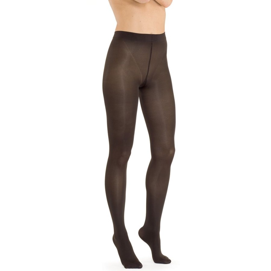 Solidea Support Tights (30 - 140 Den) | Compression Tights With Fir Yarns Red Wellness 70 Opaque
