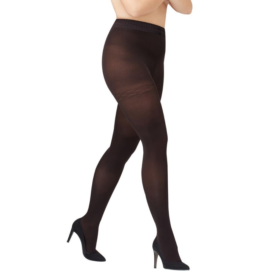 Solidea Support Tights (30 - 140 Den) | Plus Sizes Graduated Compression Opaque Tights 70 Den Curvy 70 Opaque
