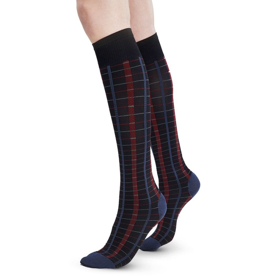 Solidea Support Knee-Highs (70-140 Den) | Scottish 100 Den Knee-High Socks