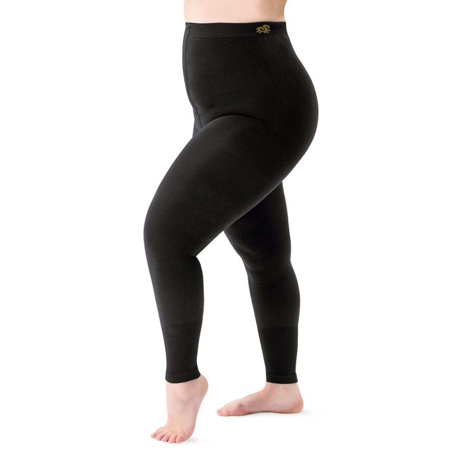 Solidea Support Leggings | Be You Icon Curvy Nero