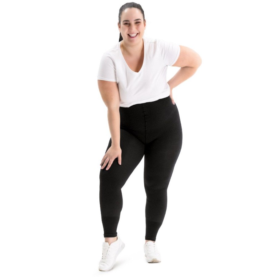 Solidea Support Leggings | Be You Icon Curvy Nero