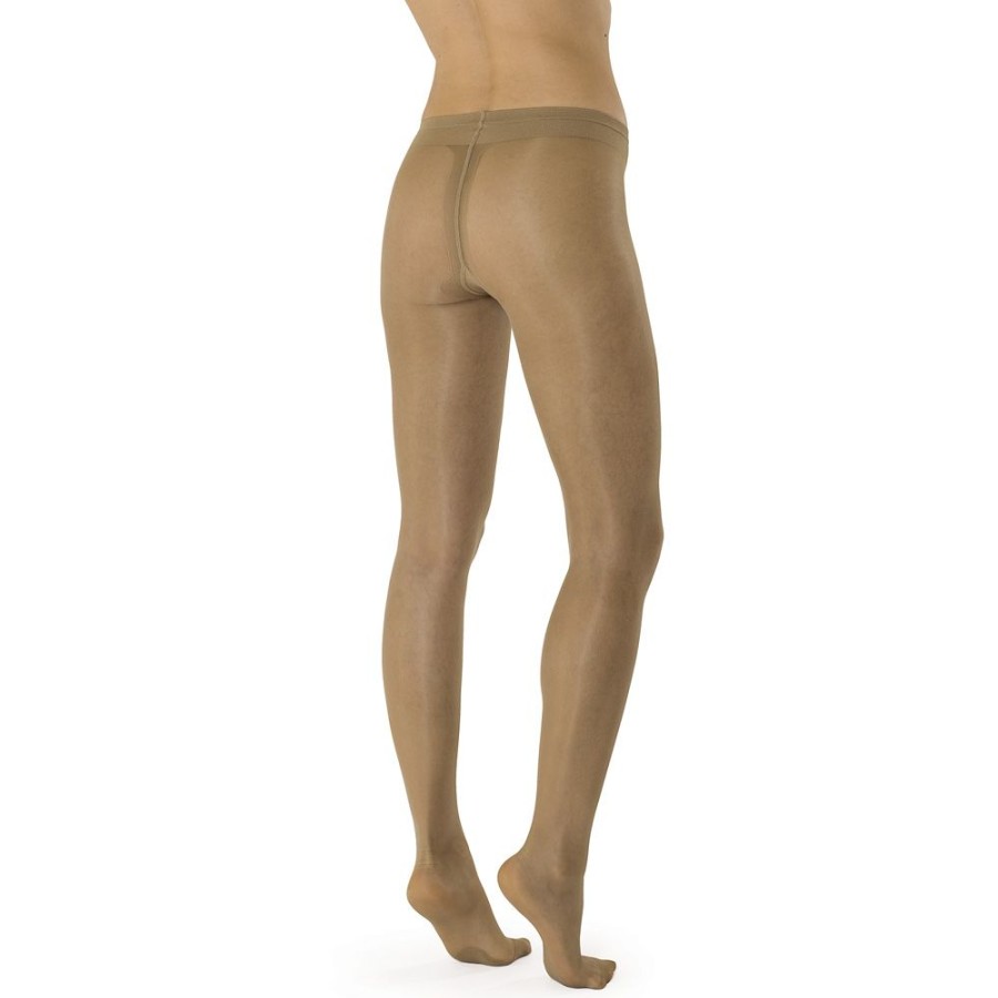 Solidea Support Tights (30 - 140 Den) | Graduated Compression Low Waist Pantyhose Vanity 70 Sheer