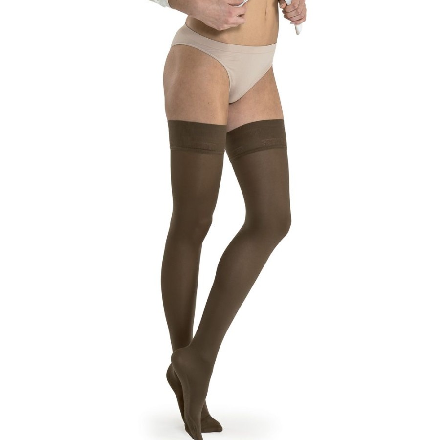 Solidea Compression Stay-Ups (Ccl 1-2-3) | 2Nd Therapeutic Class Hold-Up Stockings Plus Line Marilyn Ccl. 2 Plus Punta Chiusa