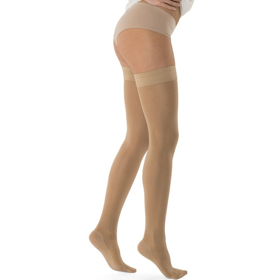 Solidea Compression Stay-Ups (Ccl 1-2-3) | 1St Therapeutic Class Hold-Up Stockings Marilyn Ccl. 1 Punta Chiusa