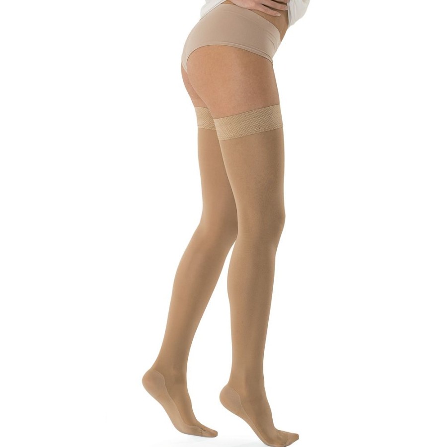 Solidea Compression Stay-Ups (Ccl 1-2-3) | 1St Therapeutic Class Hold-Up Stockings Marilyn Ccl. 1 Plus Line Punta Chiusa