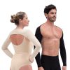 Solidea Abdomen And Arms | Micro-Massaging Stitchless Sleeves Silver Wave Slimming Sleeves
