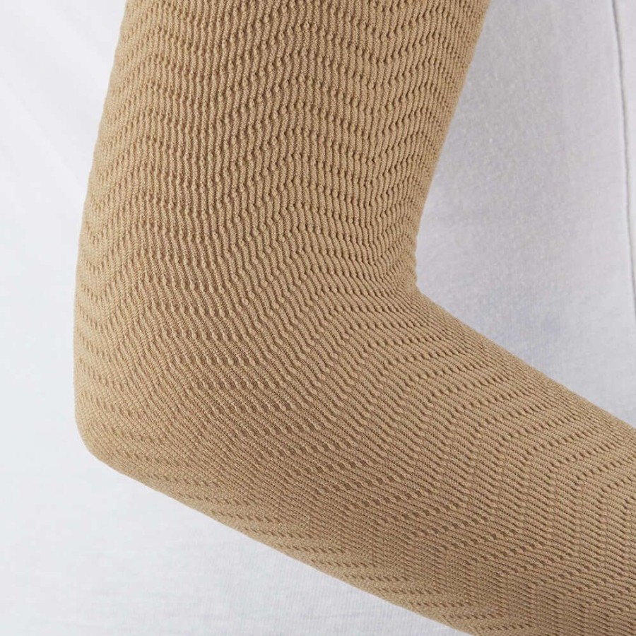 Solidea Abdomen And Arms | Micro-Massaging Stitchless Sleeves Silver Wave Slimming Sleeves