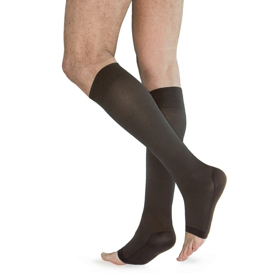 Solidea Knee Highs For Man | Relax Uni 70 Punta Aperta